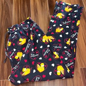 Large SHORT the Simpsons 100% cotton pajama pants